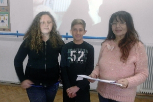 H Κατερίνα Καριζώνη στο Δημοτικό Χέρσου
