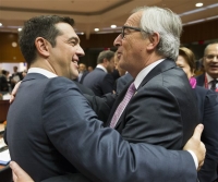 <div>Ζαν Κλοντ Γιούνκερ: «Ατυχής η έκφραση "κοινές περιπολίες" στο Αιγαίο»</div>