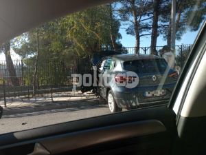 Θεσσαλονίκη: Τροχαίο ατύχημα έξω από σχολείο στην Καλαμαριά (ΕΙΚΟΝΕΣ)