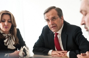 Δείπνο Σαμαρά σε νεοεκλεγέντες βουλευτές της ΝΔ