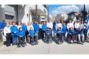 Η παρέλαση του Κέντρου Κοινωνικής Στήριξης Κιλκίς στους εορτασμούς της 25ης Μαρτίου 2026