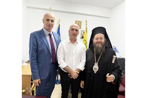 Ο Αντιδήμαρχος Δημήτρης Θεοδωρίδης στον αγιασμό της ανακαινισμένης στέγης της Ένωσης Αποστράτων Αξιωματικών Στρατού Κιλκίς