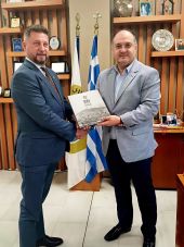 Εθιμοτυπική επίσκεψη του Ουκρανού Προξένου στον Δήμαρχο Κιλκίς
