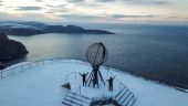 H οικογένεια των ταξιδευτών από τη Θεσσαλονίκη έφτασε στο Nordkapp