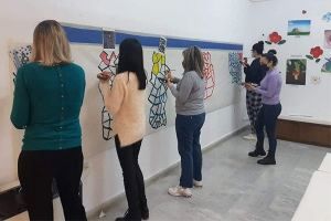 Έκθεση ζωγραφικής παιδικών τμημάτων της ΤΕΧΝΗΣ Κιλκίς μ' έναν υπέροχο εικαστικό κήπο