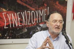 Λαφαζάνης: «Οι πολίτες με την ψήφο τους να ακυρώσουν το μνημόνιο»