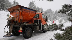 Κακοκαιρία: Πού χρειάζονται αλυσίδες στο εθνικό δίκτυο της Δυτικής Μακεδονίας