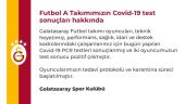 Με δύο κρούσματα Covid-19 η Γαλατασαράι