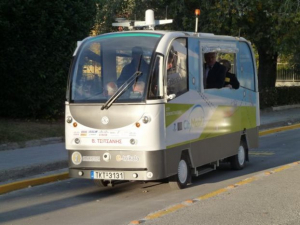 Παγκόσμια πρωτοτυπία το λεωφορείο χωρίς οδηγό στα Τρίκαλα