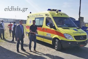 Στη δομή της Νέας Καβάλας ο δήμαρχος Παιονίας Κώστας Σιωνίδης