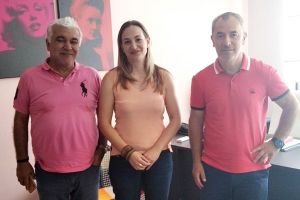 Συνάντηση Ειρήνης Αγαθοπούλου με εκπροσώπους του Α.Ο. Κιλκισιακού και του ΓΑΣ Κιλκίς