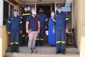 Περιοδεία του ΚΚΕ σε Πυροσβεστική και Δασαρχείο Κιλκίς