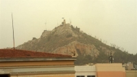 Αποπνικτική η ατμόσφαιρα στην Αθήνα λόγω της αφρικανικής σκόνης