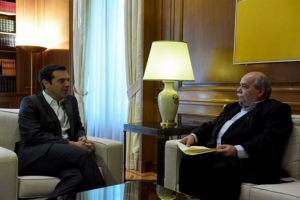 Ενημέρωση Τσίπρα σε Βούτση ενόψει της δεύτερης Διάσκεψης της Γενεύης
