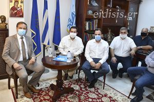 Ικανοποίηση Κώστα Σιωνίδη από την επίσκεψη Μηταράκη