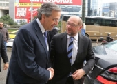 Με τον Αντ. Σαμαρά συναντήθηκε ο Μ.Σούλτς