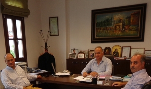 Με αντιπροσωπεία των ΑΝ.ΕΛ ο πρόεδρος του Επιμελητηρίου