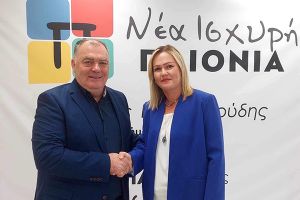 Δήλωση συμπόρευσης της Θεοδώρας Μουζούρη με την «Νέα Ισχυρή Παιονία» του Χρήστου Γουντενούδη