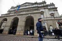 Υπό δρακόντεια μέτρα ασφαλείας η πρεμιέρα στη Σκάλα του Μιλάνου