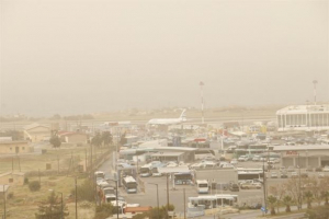 Δύο μέρες ακόμα θα μείνει στην Ελλάδα η αφρικανική σκόνη