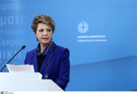 Ενημέρωση των πολιτικών συντακτών από την Όλγα Γεροβασίλη