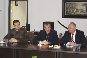 Ο Στ. Θεοδωράκης στο Επιμελητήριο