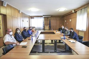 Συνάντηση του ΥπΑΑΤ, Γ. Γεωργαντά με αντιπροσωπεία του ΣΥΡΙΖΑ