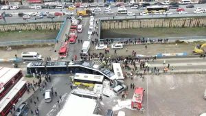 Κωνσταντινούπολη: Λεωφορείο πέφτει πάνω σε πεζούς – Ένας νεκρός, 5 τραυματίες