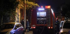 Θεσσαλονίκη: Φωτιά τα ξημερώματα σε υπόγειο πολυκατοικίας