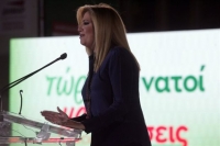 Γεννηματά: ΠΑΣΟΚ - ΔΗΜΑΡ θα είναι η έκπληξη των εκλογών