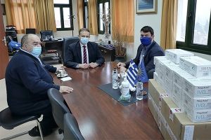 Προσφορά rapid tests από το δήμο Παιονίας σε νοσοκομείο Γουμένισσας και Κ.Υ. Πολυκάστρου