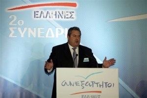Καμμένος: Ούτε ένας βουλευτής των ΑΝΕΛ δεν θα ψηφίσει για πρόεδρο