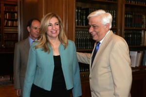 Συνάντηση Παυλόπουλου - Γεννηματά στις 6μμ της Πέμπτης