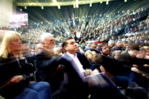 Η γιορτή του ΣΥΡΙΖΑ μακρινός απόηχος της περυσινής μεγαλειώδους εκλογικής νίκης