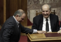 <div>Ευάγγελος Μεϊμαράκης 40,20%, Κυριάκος Μητσοτάκης 28,20%, Απόστολος Τζιτζικώστας 20,40%, Αδωνις Γεωργιάδης 11,10% στον α' γύρο για την προεδρία της Νέας Δημοκρατίας</div>