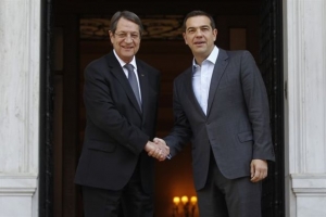 Το Κυπριακό στο επίκεντρο της συνάντησης Τσίπρα-Αναστασιάδη