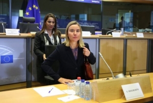 Τρίωρη «ανάκριση» της Φεντερίκα Μογκερίνι στο Ευρωκοινοβούλιο