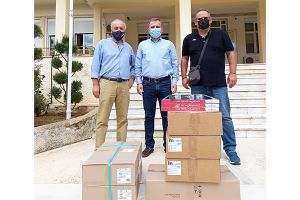 Το Επιμελητήριο Κιλκίς πρόσφερε τρία κομπιούτερ στο νοσοκομείο της πόλης