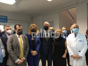Θεσσαλονίκη: Ο Πλεύρης εγκαινίασε νέα Μονάδα Ειδικών Λοιμώξεων στο ΑΧΕΠΑ (vids &amp; pics)