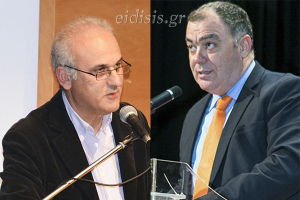 Εντονη αντιπαράθεση Αρη Παπαδόπουλου - Χρήστου Γκουντενούδη