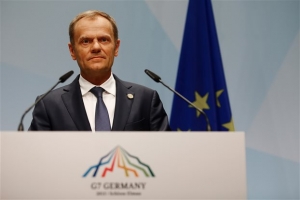Τουσκ: Συμφωνία για τις ποσοστώσεις ή έκτακτη Σύνοδος Κορυφής