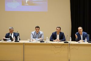 Υψηλόβαθμα στελέχη της Ν.Δ. στο Κιλκίς - Στην κομματική σύσκεψη ο διάλογος περίσσεψε