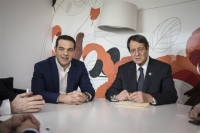 Με τον πρόεδρο της Κύπρου συναντάται ο Αλ.Τσίπρας