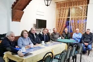 Σε Φιλυριά και Γερακώνα ο δήμαρχος Παιονίας με τους συνεργάτες του