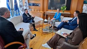 Σημαντική συνάντηση της Γενικής Προξένου Γερμανίας με τον δήμαρχο Αλεξανδρούπολης