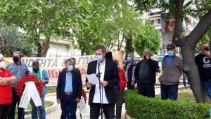 Την Εργατική Πρωτομαγιά τίμησε η διοίκηση του ΕΚΘ
