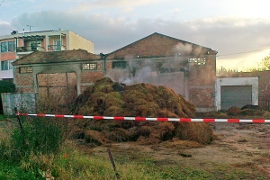Πυρκαγιά σε αποθήκη στην Αξιούπολη
