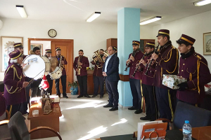 Πρωτοχρονιάτικα κάλαντα και ανταλλαγή ευχών στο Δημαρχείο Κιλκίς