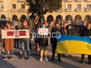 Θεσσαλονίκη: «Όχι στον πόλεμο στην Ουκρανία»