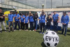 Το Κέντρο Κοινωνικής Στήριξης στο 5ο τουρνουά ποδοσφαίρου της Εταιρεία Ψυχικής Υγείας και Κοινωνικής Αποκατάστασης Ασθενών (ΕΨΥΚΑ)